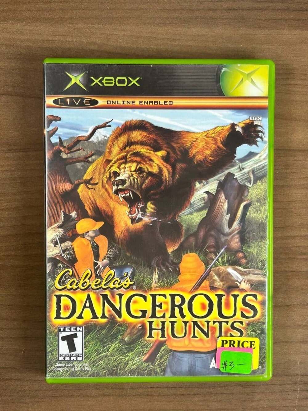 Cabela’s Dangerous Hunts Microsoft Xbox 2003 Activision CIB w/ Manual